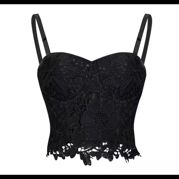Lace Corset Top - Picture 1 of 3